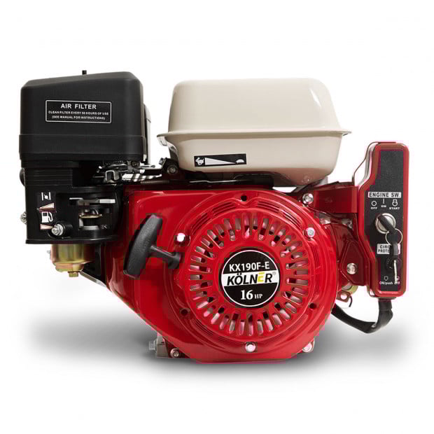 Kolner 16hp 25.4mm Horizontal Key Shaft Q Type Engine - Electric Start Image 2
