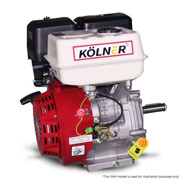 Kolner 16hp 25.4mm Horizontal Key Shaft Q Type Engine - Recoil Start Image 2