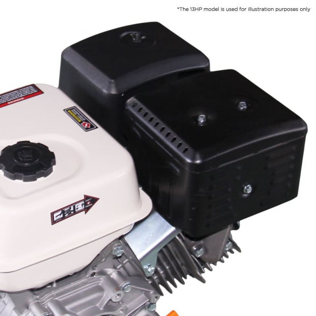 Kolner 16hp 25.4mm Horizontal Key Shaft Q Type Engine - Recoil Start Image 4