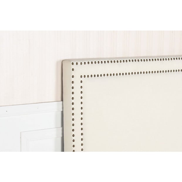 Enzo Queen White Headboard Image 5