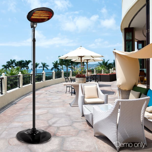 2000W Electric Portable Patio Strip Heater Image 9