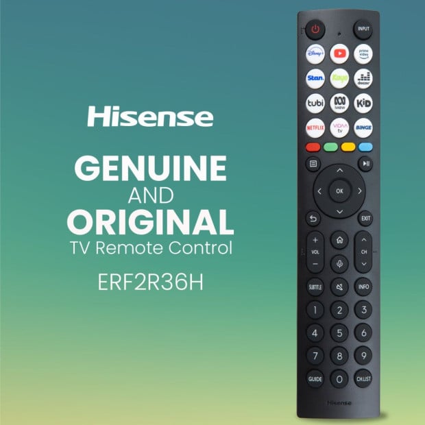 Genuine Hisense ERF2R36H TV Remote Control