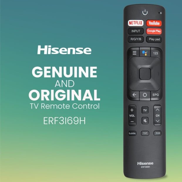 Genuine Hisense ERF3I69H TV Remote Control