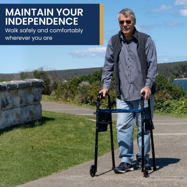 Evekare Deluxe Trigger Release Folding Adult Walker Image 10