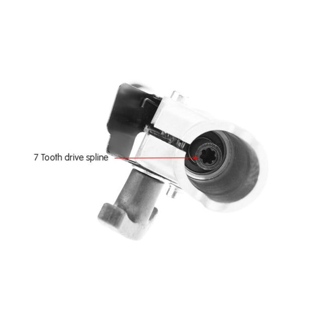 3-Pack 7 tooth drive spline shaft Trimmer Extensions Image 3