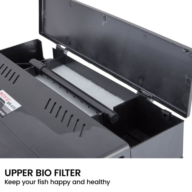 37L Aquarium With Bio Filter System LED Kit Curved Design Complete Kit Image 5