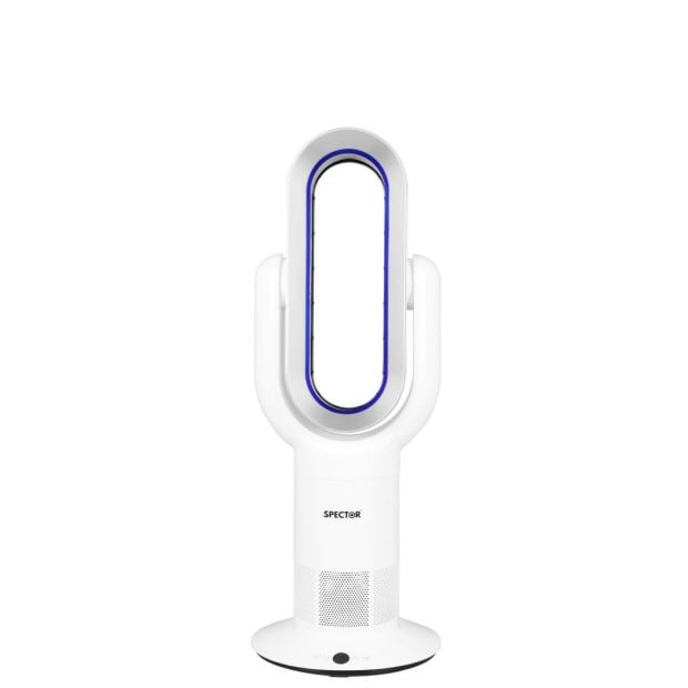 Bladeless Electric Fan Cooler Heater Air Cool Sleep Timer Image 2