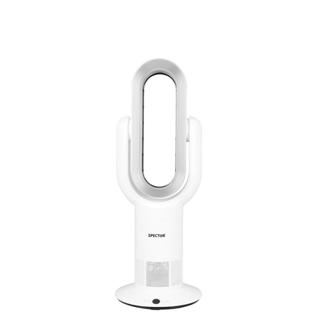 Bladeless Electric Fan Cooler Heater 2-in-1 Air Cool - Remote Control Image 2