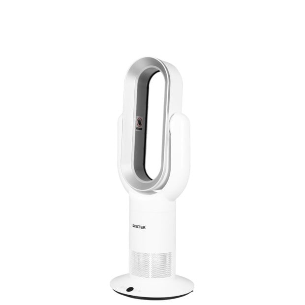 Bladeless Electric Fan Cooler Heater 2-in-1 Air Cool - Remote Control