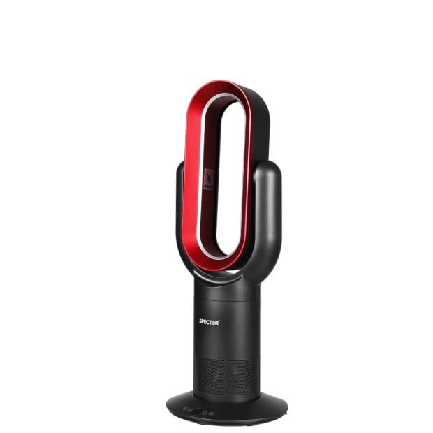 Bladeless Electric Fan Cooler Heater Sleep Timer Remote Control