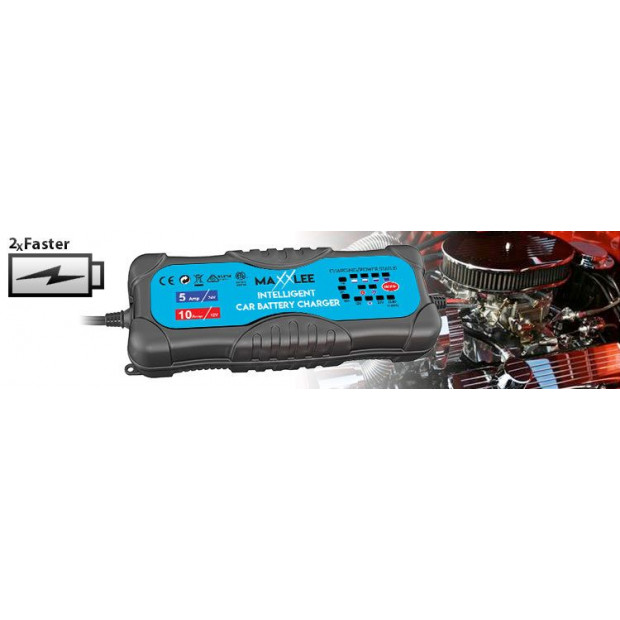 Maxxlee 2x Smart Battery Charger Automatic 9 Stages Image 2