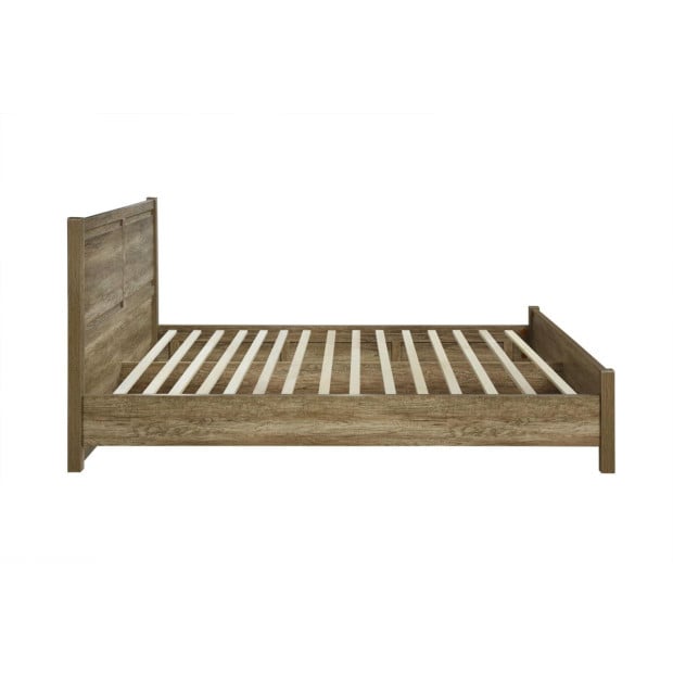 Cielo Bedframe King Size Oak Image 4
