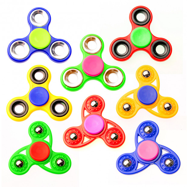 Fidget Spinner Tri-Hand Stress Relief Toy