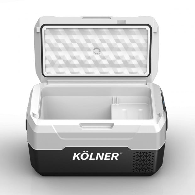 Kolner 20L Portable 12v Car Fridge Cooler Camping Freezer Black Image 6