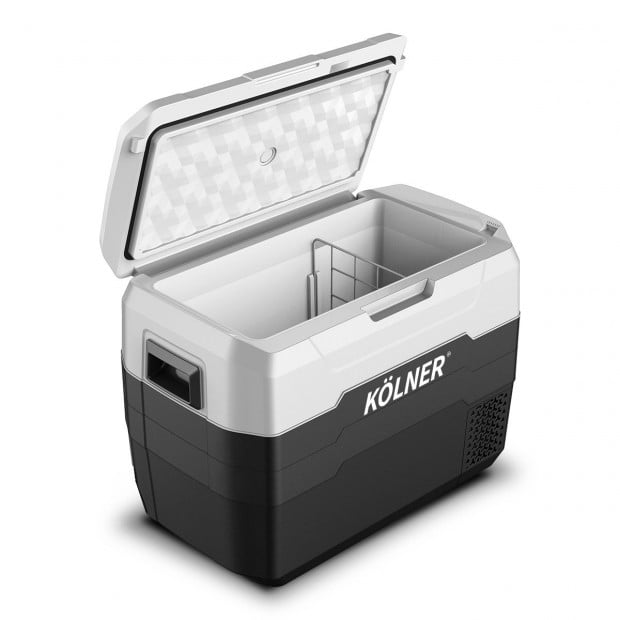 Kolner 40L Portable Fridge Cooler Freezer Camping Refrigerator Black Image 3