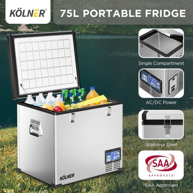 Kolner 75L Portable Fridge Chest Freezer Image 11