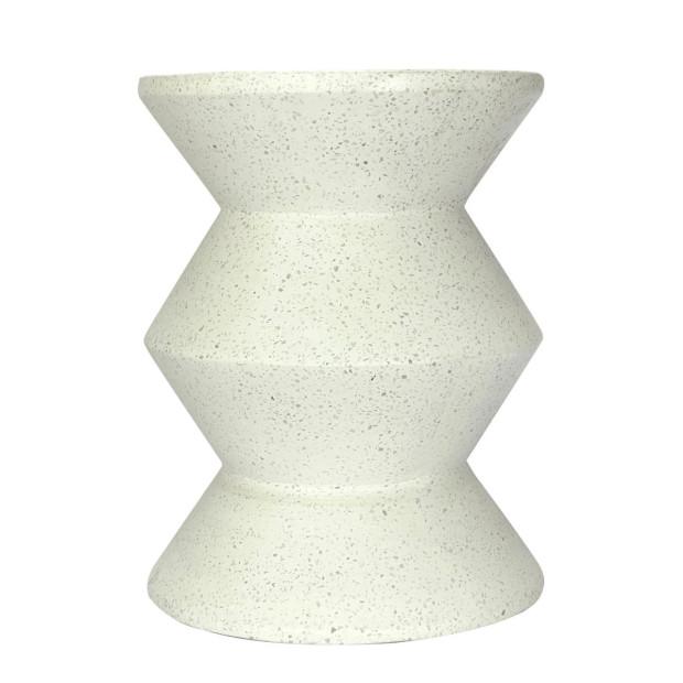Moss Cement Side Table Round Desk Stand Stool Bedside Image 3