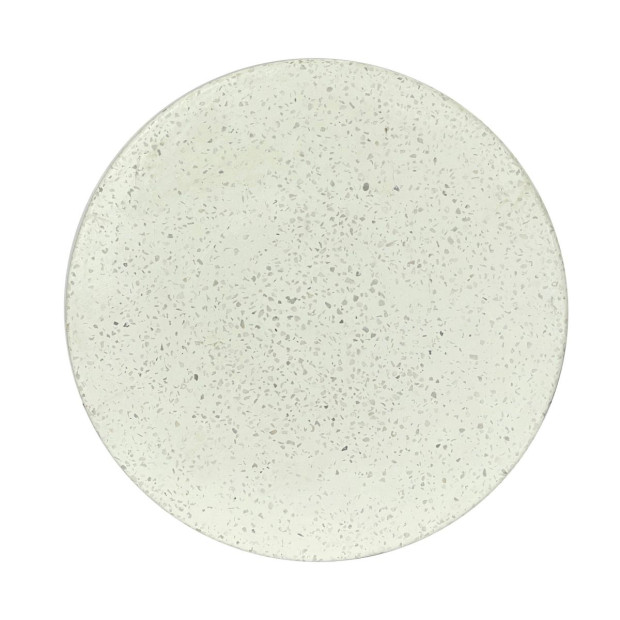 Moss Cement Side Table Round Desk Stand Stool Bedside Image 5