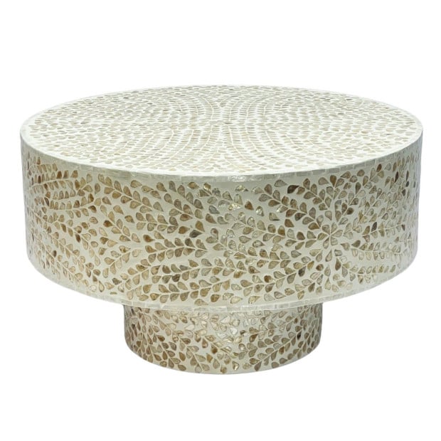 Osaka Mother Of Pearl Hand Made Coffee Table