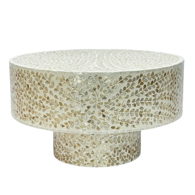 Osaka Mother Of Pearl Hand Made Coffee Table Image 2