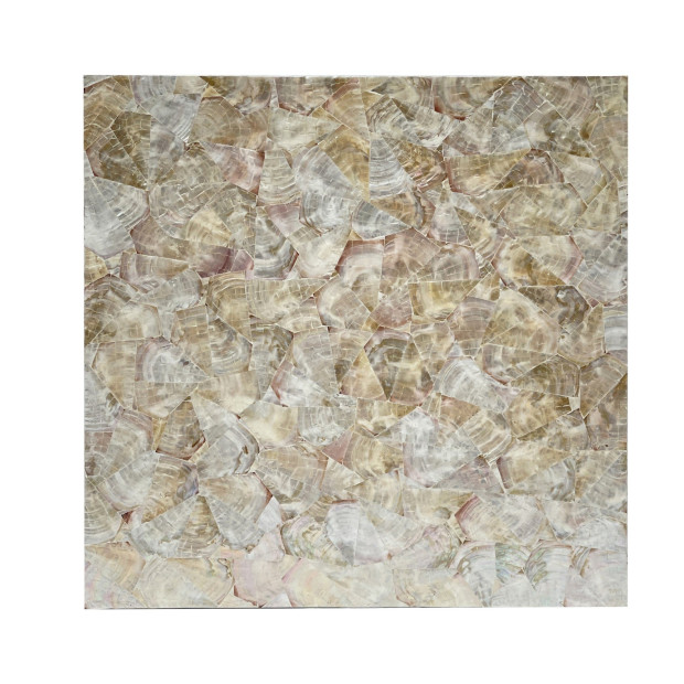 Cluster Mother Of Pearl Hand Made Coffee Table Image 4