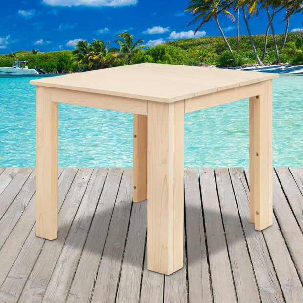 Outdoor Side Table - Natural Image 6