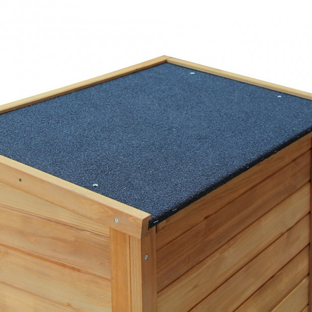Outdoor Wooden Storage Cabinet Image 7