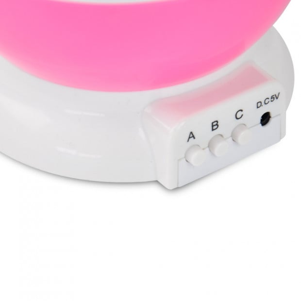 Star Moon Sky Starry Night Projector Light Lamp For Kids Bedroom Pink Image 4