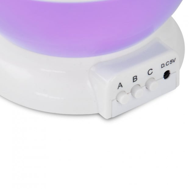 Star Moon Sky Stary Night Projector Light Lamp for Kids Bedroom Purple Image 4