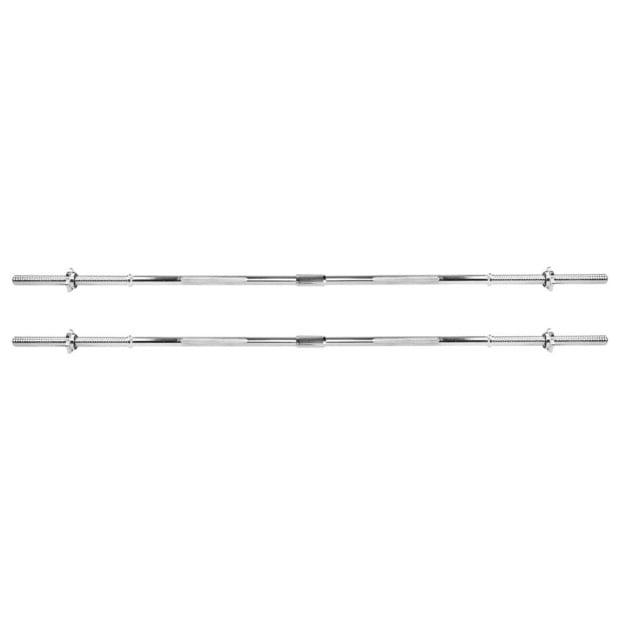 5.5FT Barbell Bar Steel Fitness Exercise Weight Press Gym Home 168CM Image 3