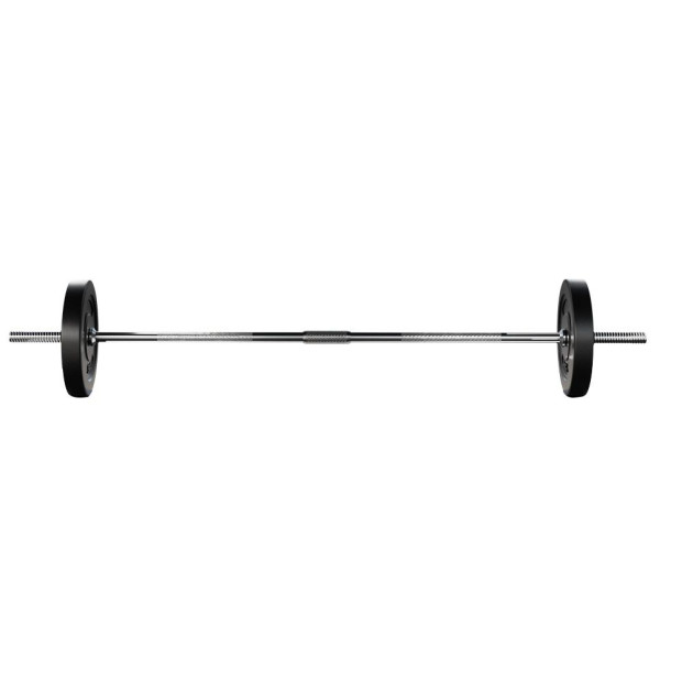 18KG Barbell Weight Set Plates Fitness Exercise Home Gym 168cm Image 3