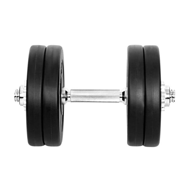 25kg Dumbbells Dumbbell Set Weight Plates Home Gym Fitness Exercise Image 3