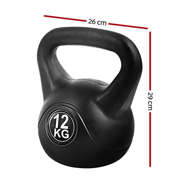 12kg Kettlebell Kit Weight Fitness Exercise Image 2