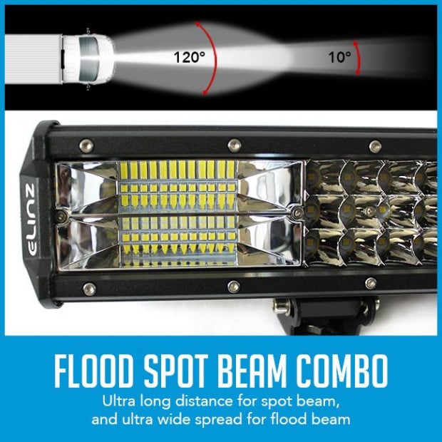 23In Led Light Bar Philips Bundle 2x 18w 4 Inch Cree Driving Worklight Image 3