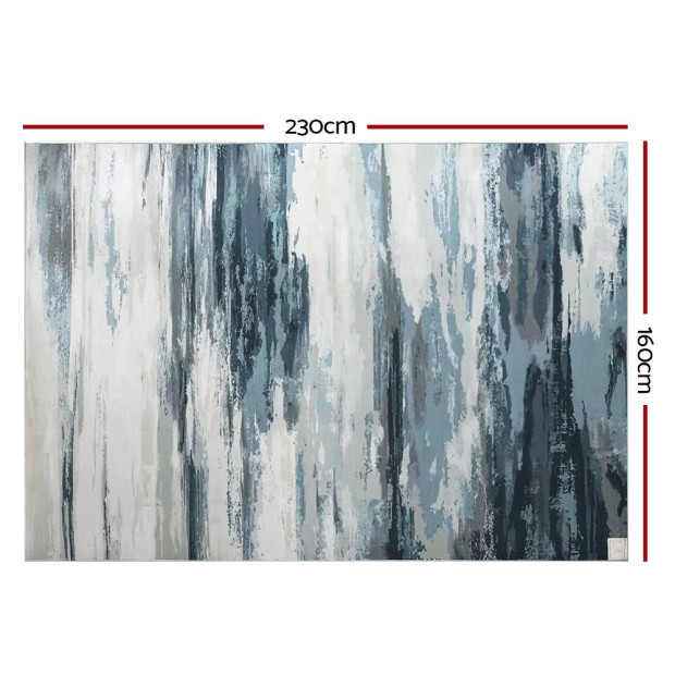 Poca Floor Rug 160 X 230 Cm Carpet Mordern Short Pile Washable Image 2