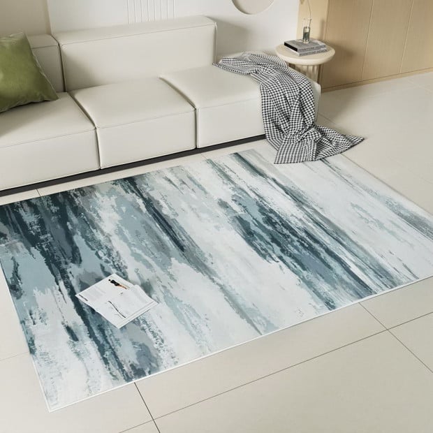 Poca Floor Rug 160 X 230 Cm Carpet Mordern Short Pile Washable Image 8