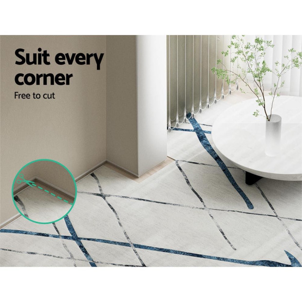 Jaca Floor Rug Area Carpet 160 X 230 Cm Mordern Short Pile Washable Image 6