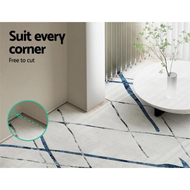 Jaca Floor Rug Area Carpet 200 X 290 Cm Mordern Short Pile Washable Image 6