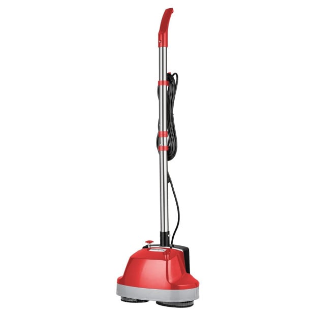 Hauskeeper 5 in 1 Electric 240V Floor Polisher w/ 6M Power Cable Timber Hard Waxer Buffer Cleaner Red Image 4