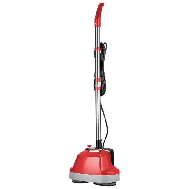 Hauskeeper 5 in 1 Electric 240V Floor Polisher w/ 6M Power Cable Timber Hard Waxer Buffer Cleaner Red Image 3