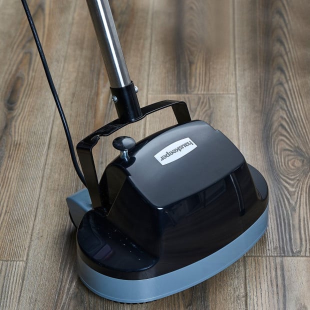 GEN2 Hauskeeper 5 in 1 Electric 240V Floor Polisher w/ 6M Power Cable Timber Hard Waxer Buffer Cleaner Black Image 7