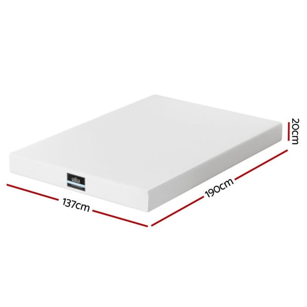 20cm Memory Foam Mattress Green Tea Double Image 2