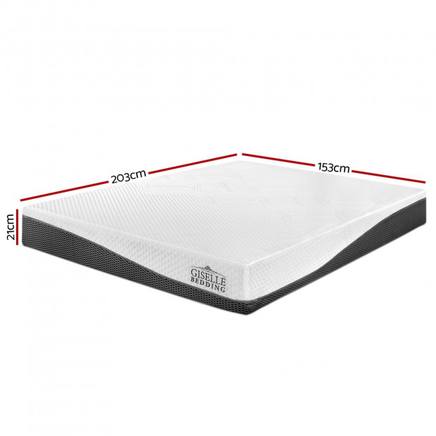 Bedding Memory Foam Mattress Cool Gel without Spring - Queen Size Image 2