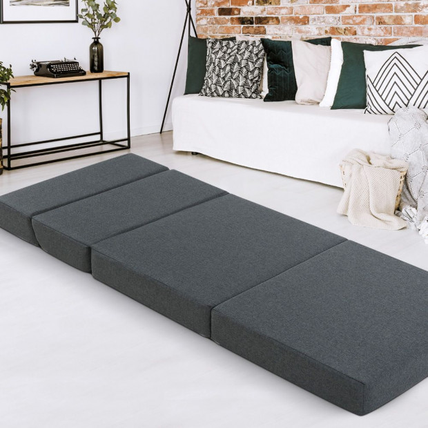Bedding Folding Mattress Foldable Portable Bed Floor Mat Camping Pad Image 7