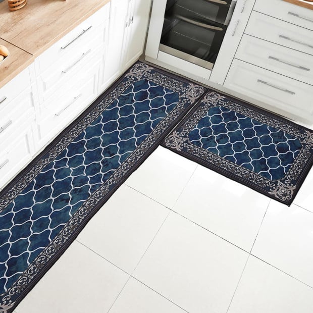 2x Kitchen Mat Floor Rugs Carpet Non-Slip Door Mat 45x120cm /45x75cm Image 7