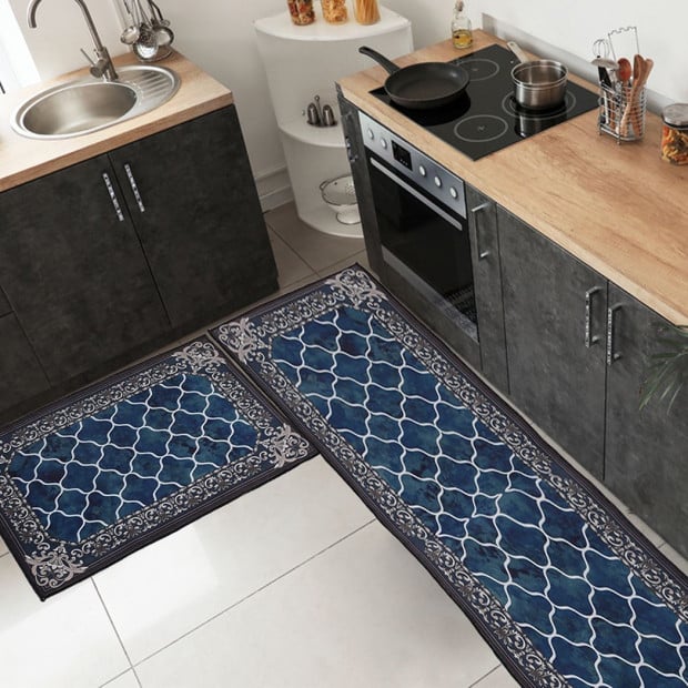 2x Kitchen Mat Floor Rugs Carpet Non-Slip Door Mat 45x120cm /45x75cm Image 8