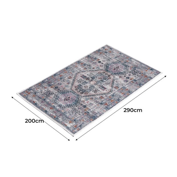 Floor Mat Rugs Shaggy Rug Carpet Bedroom Living Room 200x290cm Image 3