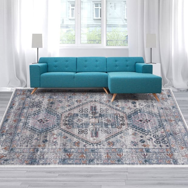 Floor Mat Rugs Shaggy Rug Carpet Bedroom Living Room 200x290cm Image 7