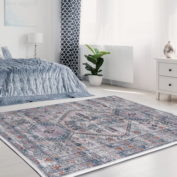Floor Mat Rugs Shaggy Rug Carpet Bedroom Living Room 200x290cm Image 8