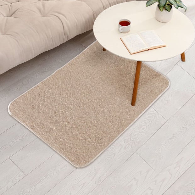 Floor Rugs Sisal Floor Rug Mat Natural Living Room Bedroom Pad 50x80cm Image 7